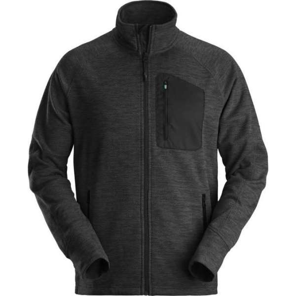 Snickers Workwear Snickers 8042 Werktrui Fleece FlexiWork Zwart Snickers Workwear Snickers 8042 Werktrui Fleece FlexiWork Zwart