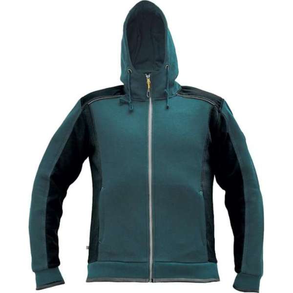 Cerva Dayboro hooded vest petrol blauw S Cerva Dayboro hooded vest petrol blauw S