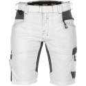Dassy Axis Painters Women Schildersshort met stretch voor dames 250092 - Wit/Antracietgrijs - 48