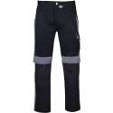 Werkbroek, kleur zwart/grijs, maat 64