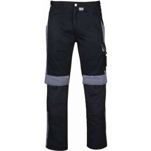 Werkbroek, kleur zwart/grijs, maat 64 Werkbroek, kleur zwart/grijs, maat 64