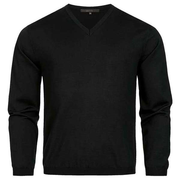 Greiff 6040 pullover heren zw* Greiff 6040 pullover heren zw*