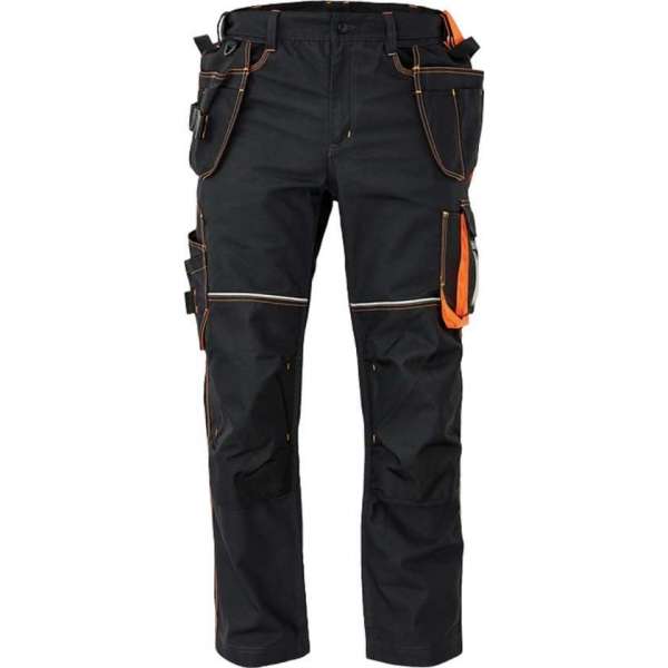 Knoxfield Worker / werkbroek 320 antraciet/oranje, maat 48 Knoxfield Worker / werkbroek 320 antraciet/oranje, maat 48