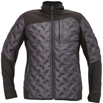 Cerva Neurum softshelljack antraciet maat S