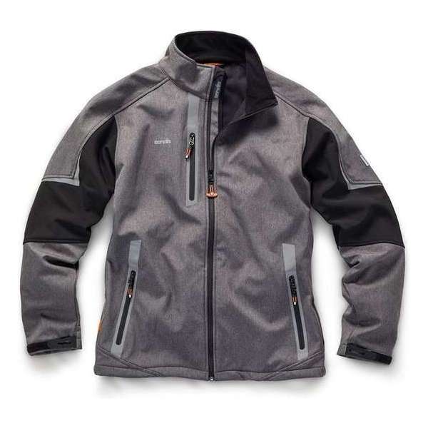 Scruffs Pro Softshell-Grijs-L Scruffs Pro Softshell-Grijs-L