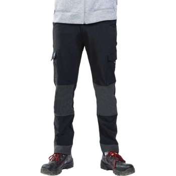 Softshell werkbroek zwart maat 48