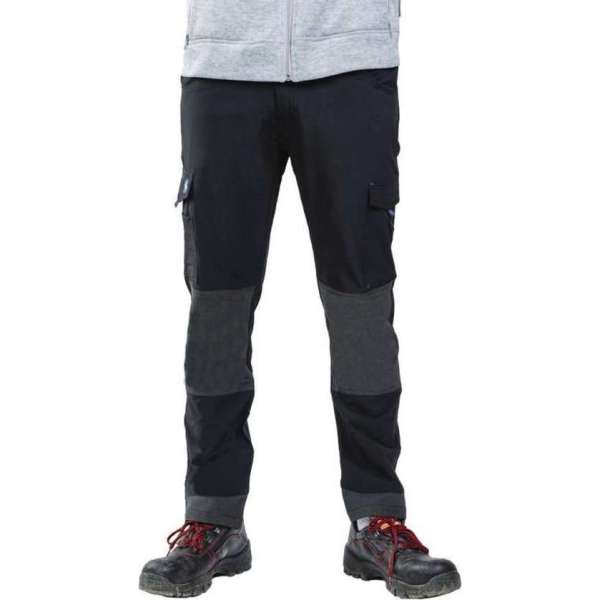 Softshell werkbroek zwart maat 48 Softshell werkbroek zwart maat 48