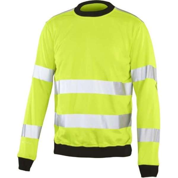 BK Hi-Vis sweatshirt flge/zw* BK Hi-Vis sweatshirt flge/zw*