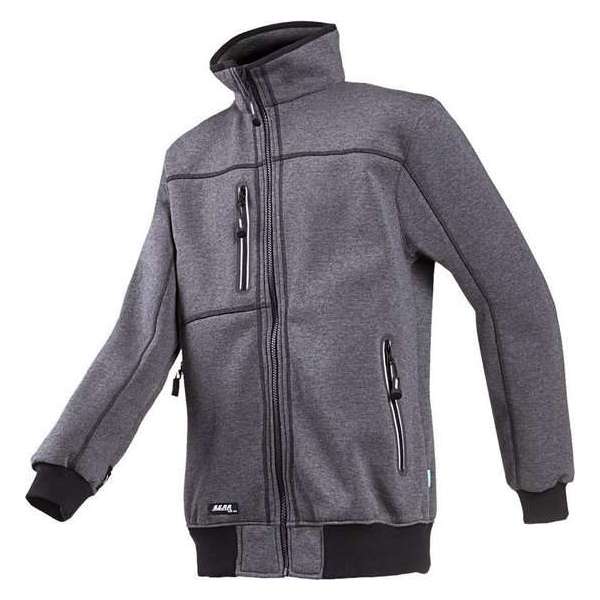 Sioen Sherwood Sweater jas met fleece voering Antraciet maat XXL Sioen Sherwood Sweater jas met fleece voering Antraciet maat XXL