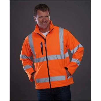 RWS softshell jas, S t/m 3XL M Oranje
