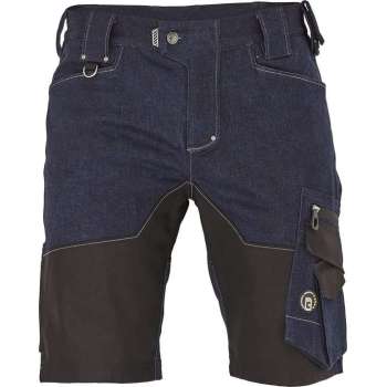 Cerva Neurum denim short / kort spijker werkbroek maat 48