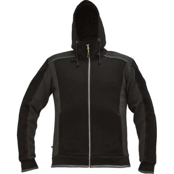 Dayboro hooded vest zwart 3XL Dayboro hooded vest zwart 3XL