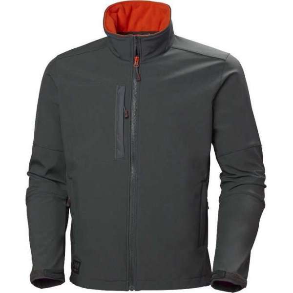Helly Hansen Kensington Softshell Werkjas Donkergrijs Helly Hansen Kensington Softshell Werkjas Donkergrijs