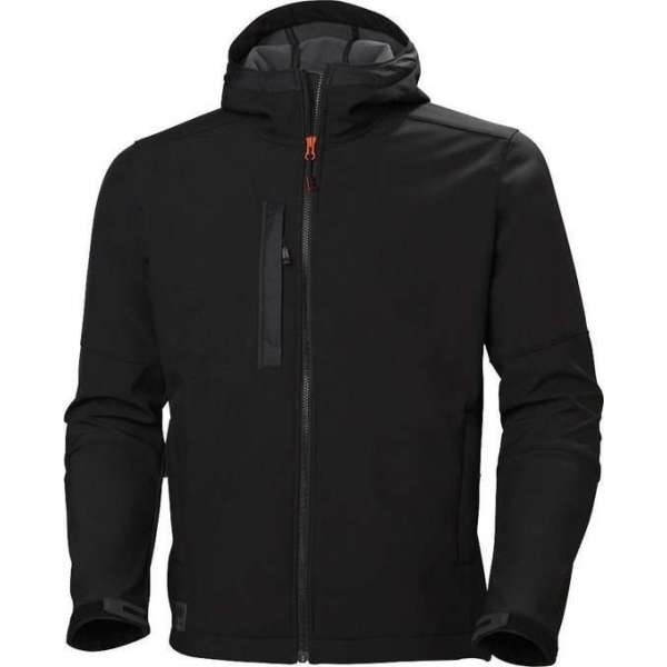 Helly Hansen Kensington Softshell Werkjas Capuchon Zwart Helly Hansen Kensington Softshell Werkjas Capuchon Zwart