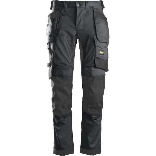 Snickers AllroundWork Stretch Werkbroek Holsterzakken 6241 - Mannen - Staalgrijs/Zwart - 48 Snickers AllroundWork Stretch Werkbroek Holsterzakken 6241 - Mannen - Staalgrijs/Zwart - 48