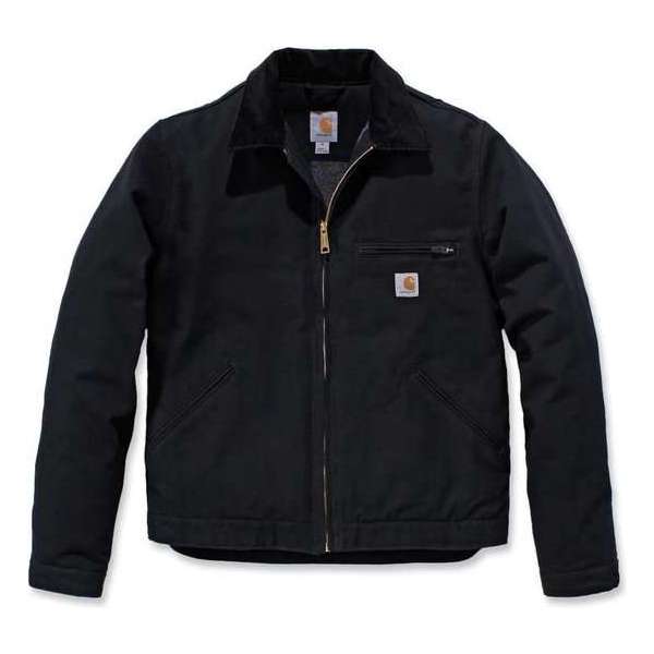 Duck Detroit Jacket Black New - Carhartt Duck Detroit Jacket Black New - Carhartt