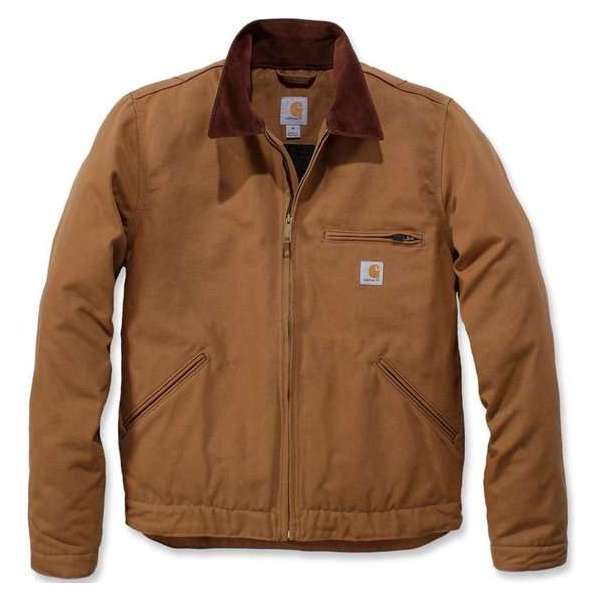 Duck Detroit Jacket Brown New - Carhartt Duck Detroit Jacket Brown New - Carhartt