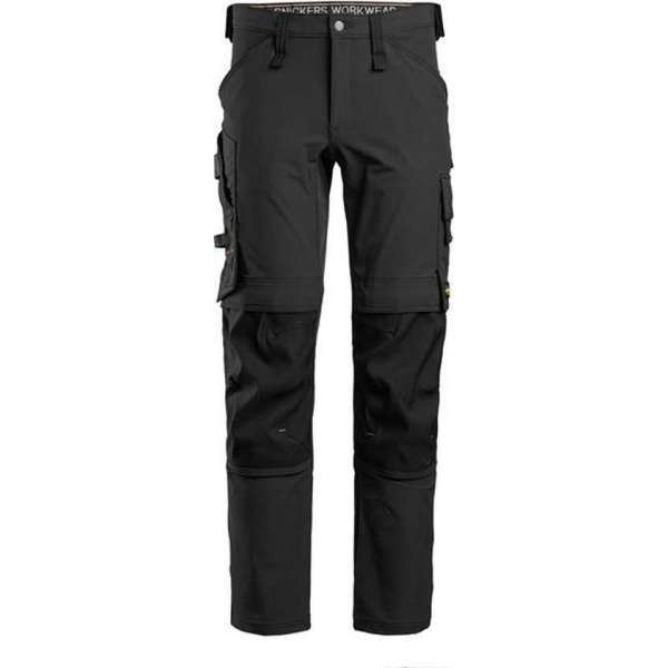 WERKBROEK SNICKERS 6371 ZWART MT 48 WERKBROEK SNICKERS 6371 ZWART MT 48