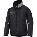 Snickers Workwear winterjack - zwart/grijs - mt. M