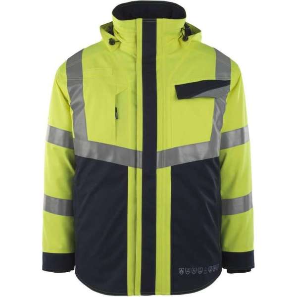 Mascot jack Emmen fluorgeel/marine Mascot jack Emmen fluorgeel/marine