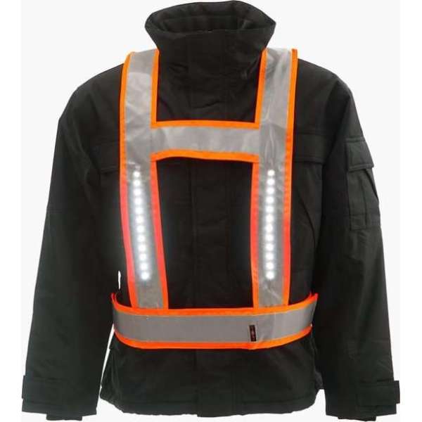 Light-Vest Leds Work RWS met Achterlicht Light-Vest Leds Work RWS met Achterlicht