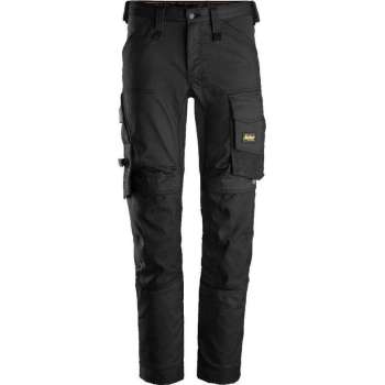 Snickers AllroundWork Stretch Werkbroek 6341 - Mannen - Zwart - 60