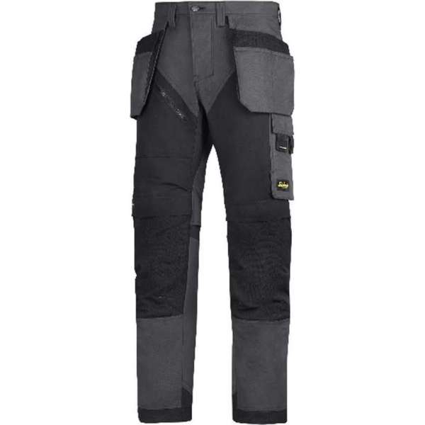 Snickers Ruffwork werkbroek 6203-5804 Steelgrey/Black mt.44 Snickers Ruffwork werkbroek 6203-5804 Steelgrey/Black mt.44