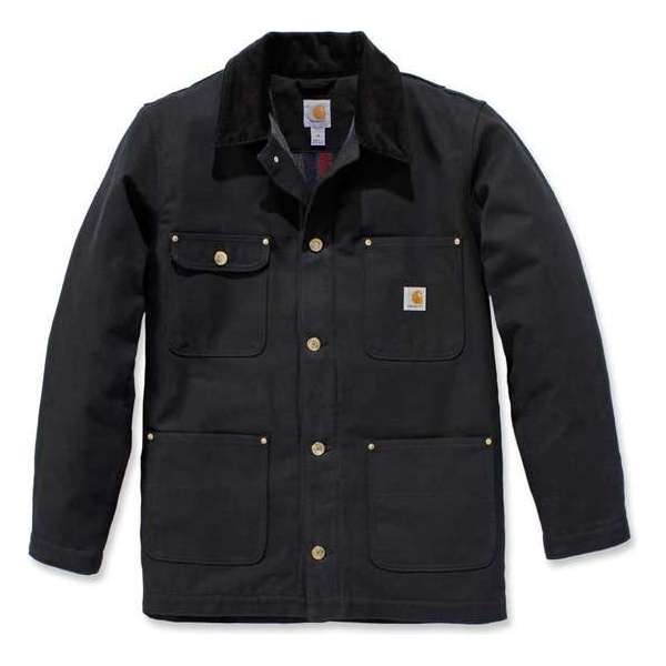 Carhartt Firm Duck Chore Coat-Black-L Carhartt Firm Duck Chore Coat-Black-L