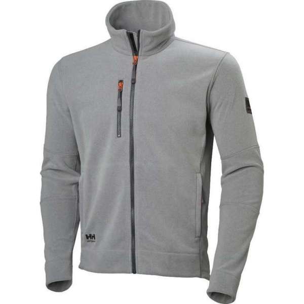 Helly Hansen Kensington Fleece Jacket 72158 - Mannen - Grijs Melange - M Helly Hansen Kensington Fleece Jacket 72158 - Mannen - Grijs Melange - M