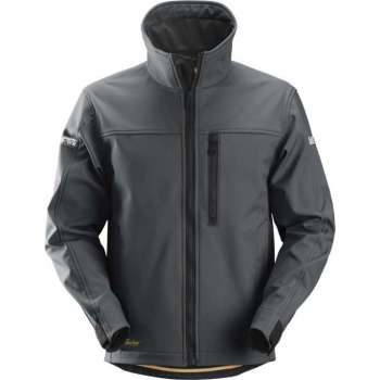 Snickers Softshell jack - AllroundWork - 1200 - staalgrijs - maat L