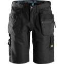Snickers Workwear LiteWork 375 Short+ Zwart 48 6101 (jeansmaat 33/32)