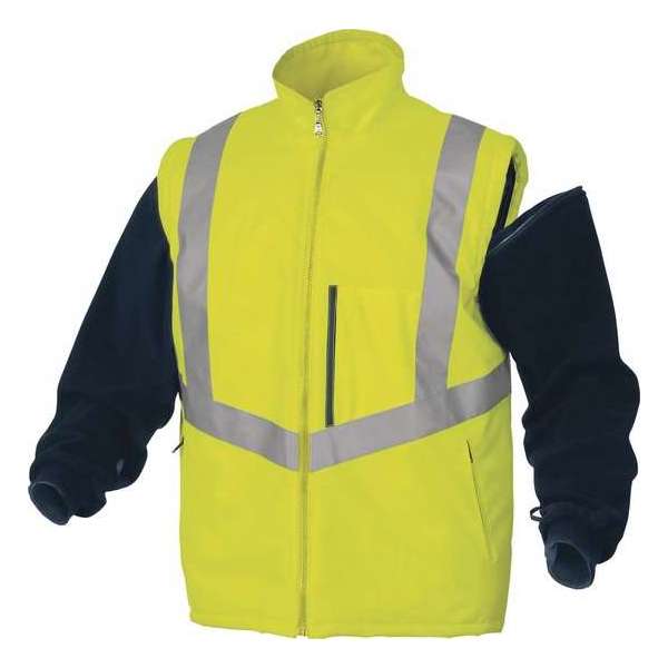 Delta Plus OPTIMUM2 Parka Geel/Blauw - maat S Delta Plus OPTIMUM2 Parka Geel/Blauw - maat S
