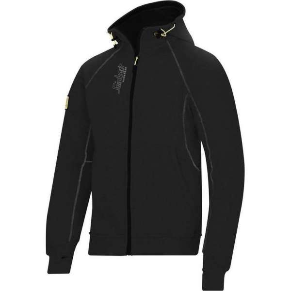 Snickers werkkleding Snickers zipped hoodie zwart l Snickers werkkleding Snickers zipped hoodie zwart l