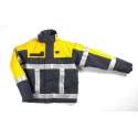 Brandweerkleding Blusblouson Gore Tex Zwart Geel 3M striping Maat XL Lang