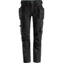 Snickers Workwear werbroek met afneembare holsterzakken zwart 50