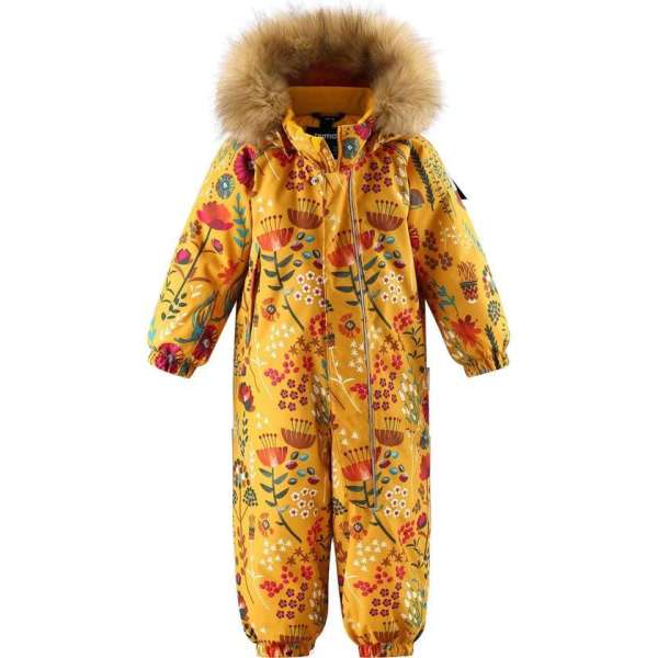 Reima - Sneeuwpakje voor baby's - Reimatec - Lappi - Warmgeel - maat 80cm Reima - Sneeuwpakje voor baby's - Reimatec - Lappi - Warmgeel - maat 80cm