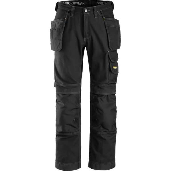 Snickers Workwear Comfort Cotton Broek HZ Zwart 44 32150404044 Snickers Workwear Comfort Cotton Broek HZ Zwart 44 32150404044