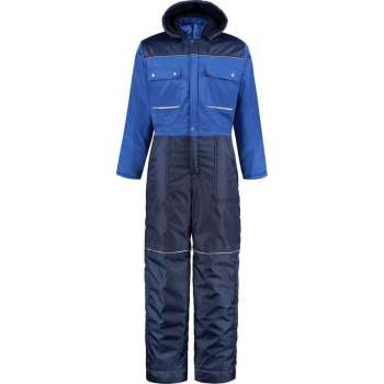 GAEVE Winteroverall polyester/katoen - koningsblauw/navy - maat 50