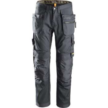 Snickers Workwear AllRoundWork Broek+ HP Staal Grijs 104 62005858104