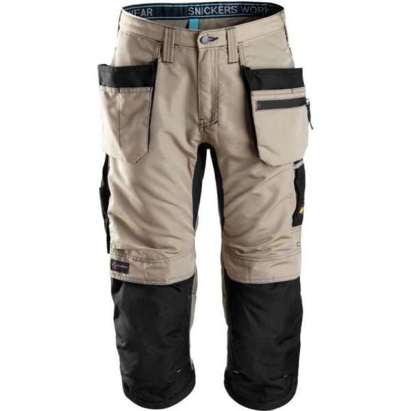 Snickers LiteWork 37.5 Pirate Werkbroek+ holsterzakken 6103 - Mannen - Khaki/Zwart - 52 Snickers LiteWork 37.5 Pirate Werkbroek+ holsterzakken 6103 - Mannen - Khaki/Zwart - 52