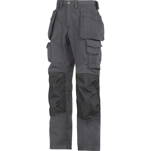 Snickers Rip-stop vloerleggersbroek staalgrijs/ zwart maat 58 Snickers Rip-stop vloerleggersbroek staalgrijs/ zwart maat 58