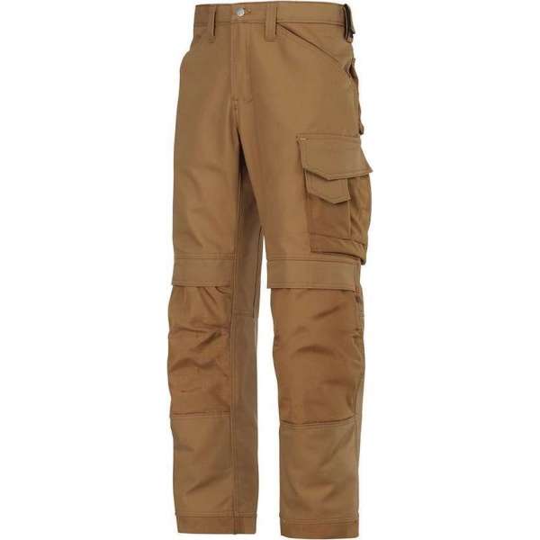 Snickers Canvas+ Broek 3314 - Mannen - Bruin - 54 Snickers Canvas+ Broek 3314 - Mannen - Bruin - 54