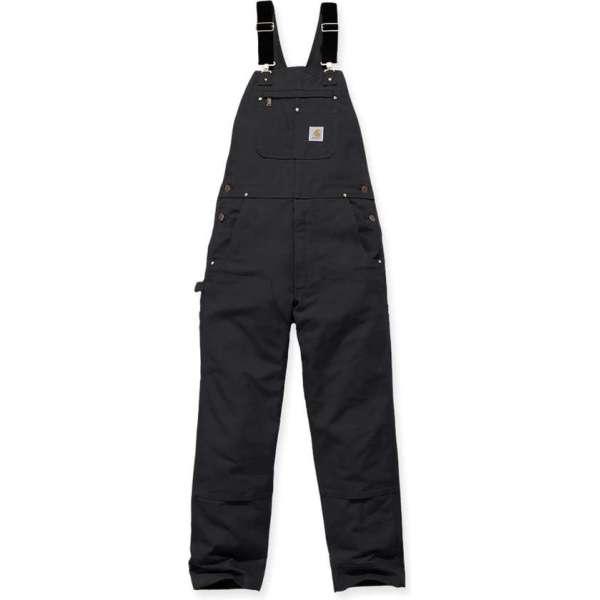 Carhartt 102776 Bib Overall - Black - W32/L30 Carhartt 102776 Bib Overall - Black - W32/L30