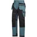 Snickers Ruffwork werkbroek 6202-5104 Petrol/Black mt.46