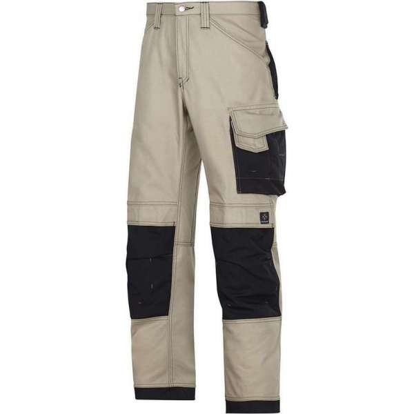 Snickers Canvas+ Broek 3314 - Mannen - Khaki - 54 Snickers Canvas+ Broek 3314 - Mannen - Khaki - 54