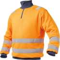 DASSY Denver Reflecterende Sweater Oranje/Donkerblauw