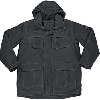Mascot Dayton Parka – Wind- en Waterdichte Werkjas – Zwart maat XL