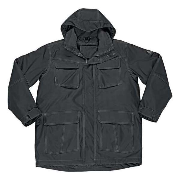 Mascot Dayton Parka – Wind- en Waterdichte Werkjas – Zwart maat XL