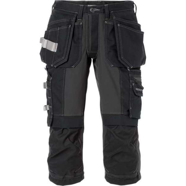 Fristads werkbroek 12657 3 kwart zwart Fristads werkbroek 12657 3 kwart zwart