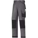 Snickers canvasbroek - grijs/zwart - Maat 100 - 3314-5804